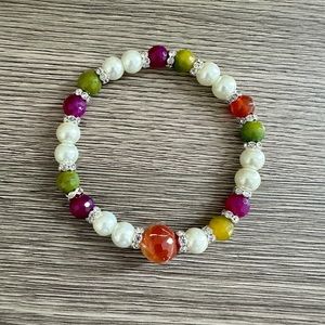 💝Round Beads and Pearl Stretch Bracelet
Brand New High Quality Handmade